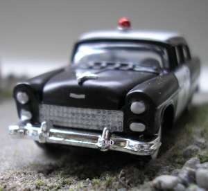 Metal Classic Work Chevrolet 1955 Polizeiwagen / Police Car