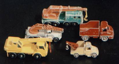 Matchbox Kranwagen / Cranes