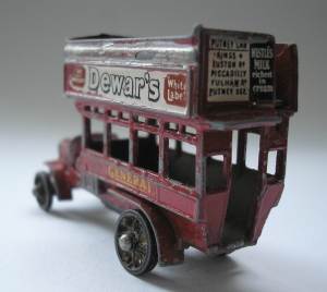 Matchbox Y-2-A 1911 B Type London Bus