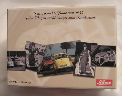 Schuco BMW Isetta  & 507 Packung / Box