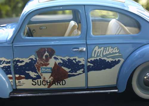 Solido VW Kfer/Beetle Suchard Milka